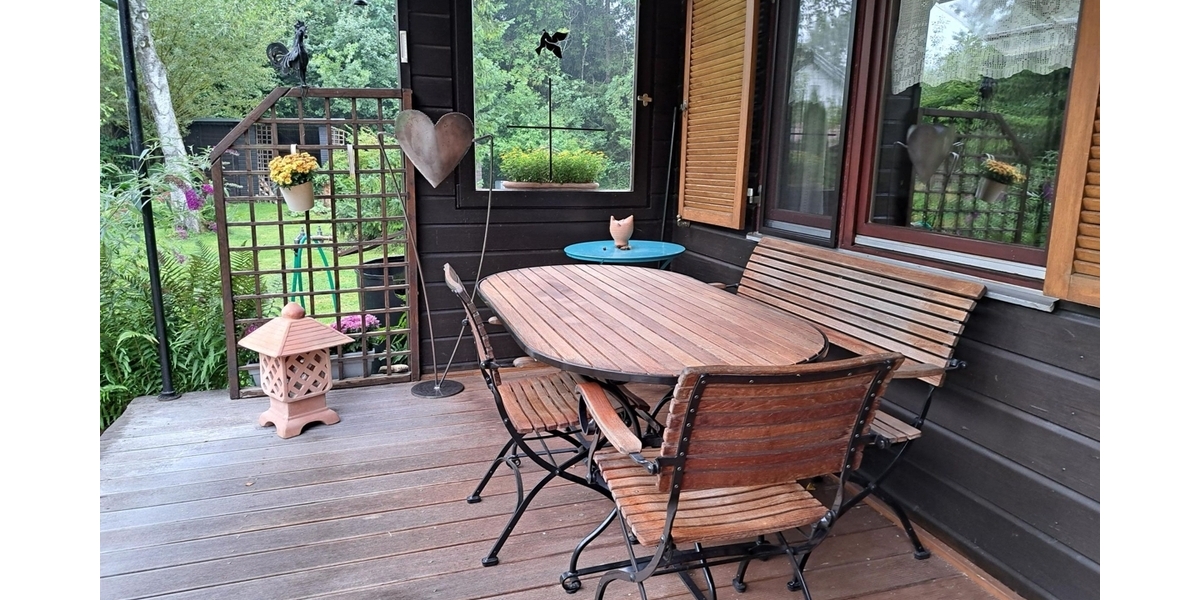 Wochenend-Ferienhaus auf idyllischem Grundstück am Wald in Kirchseeon 2 zimmer