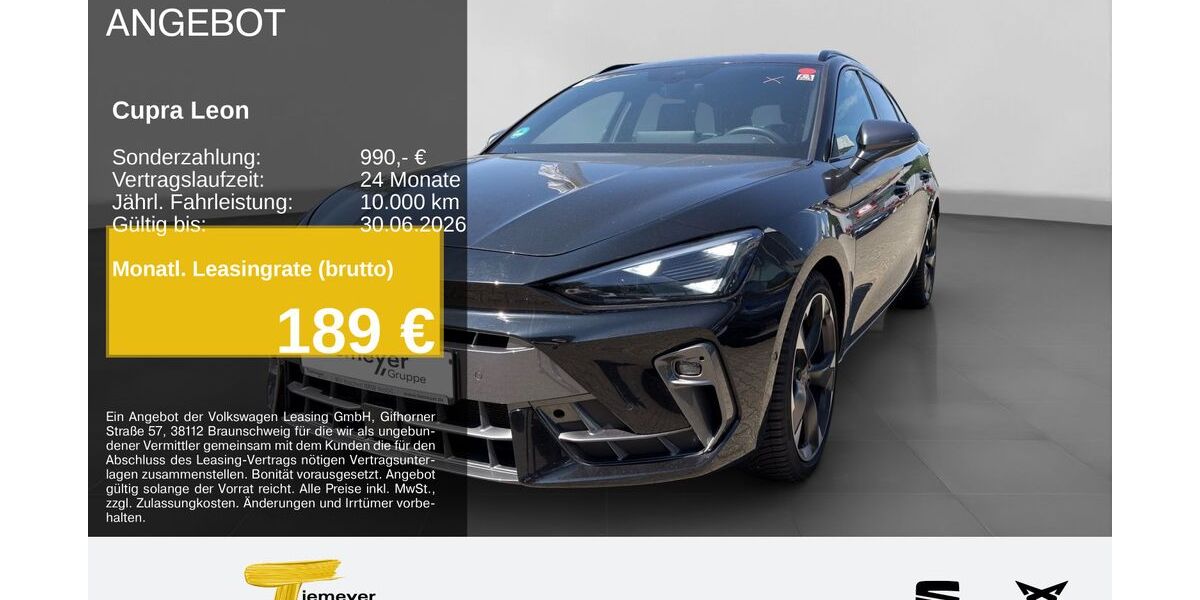 Cupra Leon 24.011 km 30.410 &euro; Lüdenscheid 58513