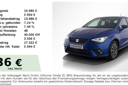 Seat Ibiza 2.300 km 19.480 &euro; Nürnberg 90441