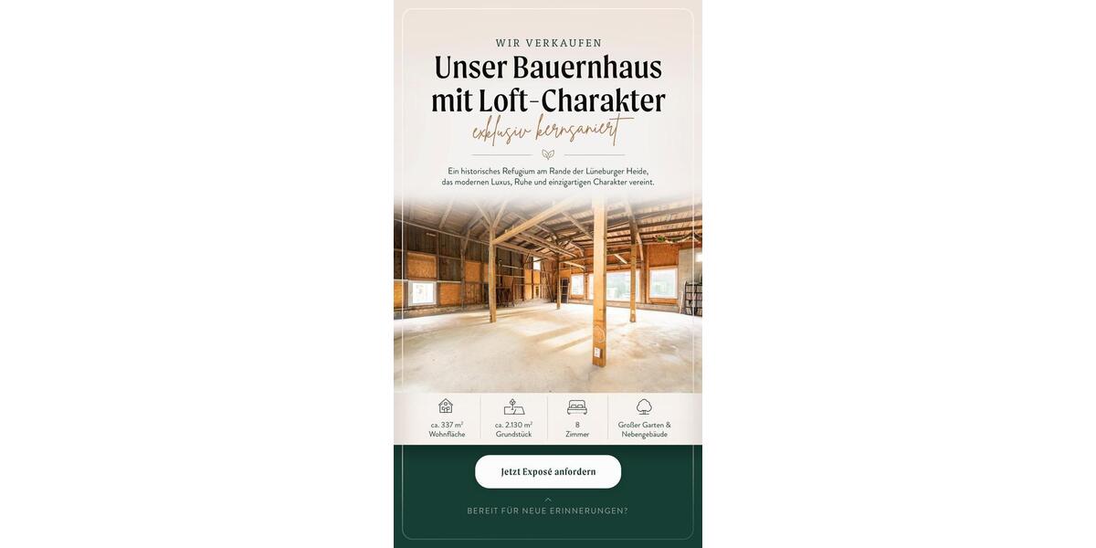Bauernhaus, Landhaus Neuenkirchen - 8 Zimmer, 337 m&sup2;, 799.000&euro; | Angebot:26913095