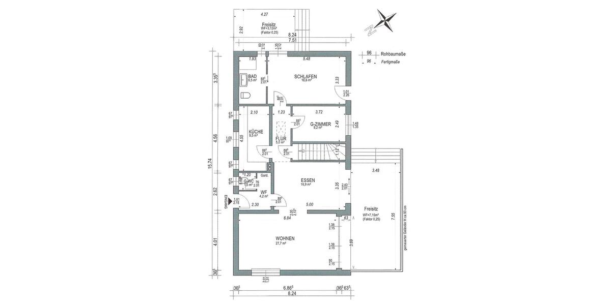 Bungalow Tasdorf - 4 Zimmer, 120 m&sup2;, 370.000&euro; | Angebot:26879797