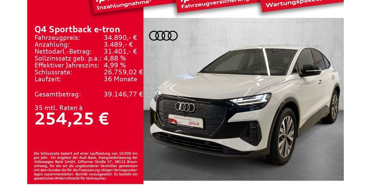 Audi Q4 e-tron 42.679 km 32.890 &euro; Leipzig 04129