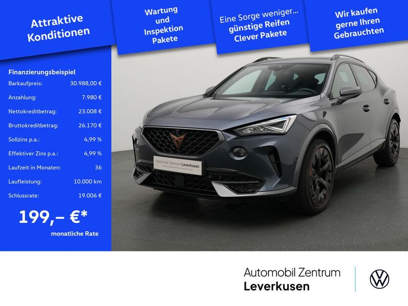 Cupra Formentor 58.159 km 30.988 € Leverkusen 51379