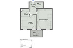 Etagenwohnung Bad Griesbach i.Rottal Griesbach - 2 Zimmer, 73 m&sup2;, 825&euro; | Angebot:25676310