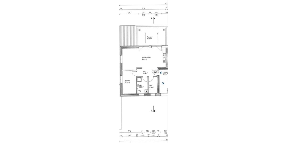 Erdgeschoßwohnung Walsrode - 3 Zimmer, 97 m&sup2;, 1.160&euro; | Angebot:26395968
