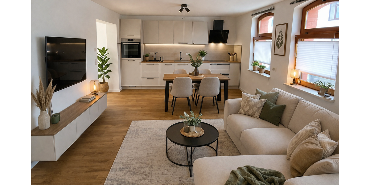 Etagenwohnung Untermaßfeld - 2 Zimmer, 49 m&sup2;, 350&euro; | Angebot:25354552