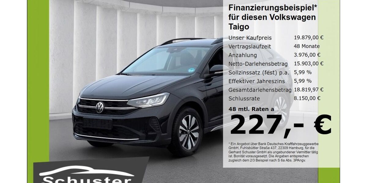 VW Taigo 18.755 km 19.879 &euro; Ruhstorf 94099