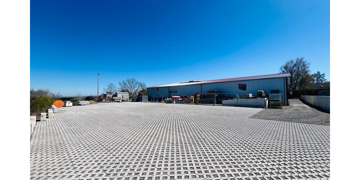 Moderne Gewerbeimmobilie (BJ 2023) mit offener und geschlossener Werkhalle, Büro und Wohnung - Gewerbeobjekt Horb am Neckar | Angebot:26131652