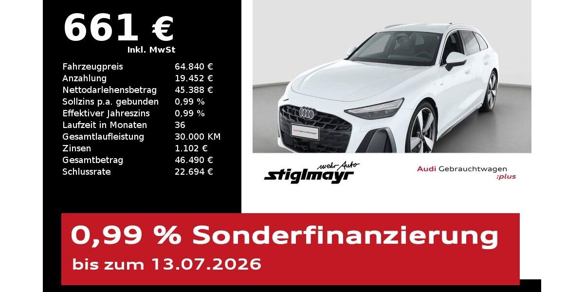 Audi A6 11.278 km 64.840 &euro; Pfaffenhofen 85276
