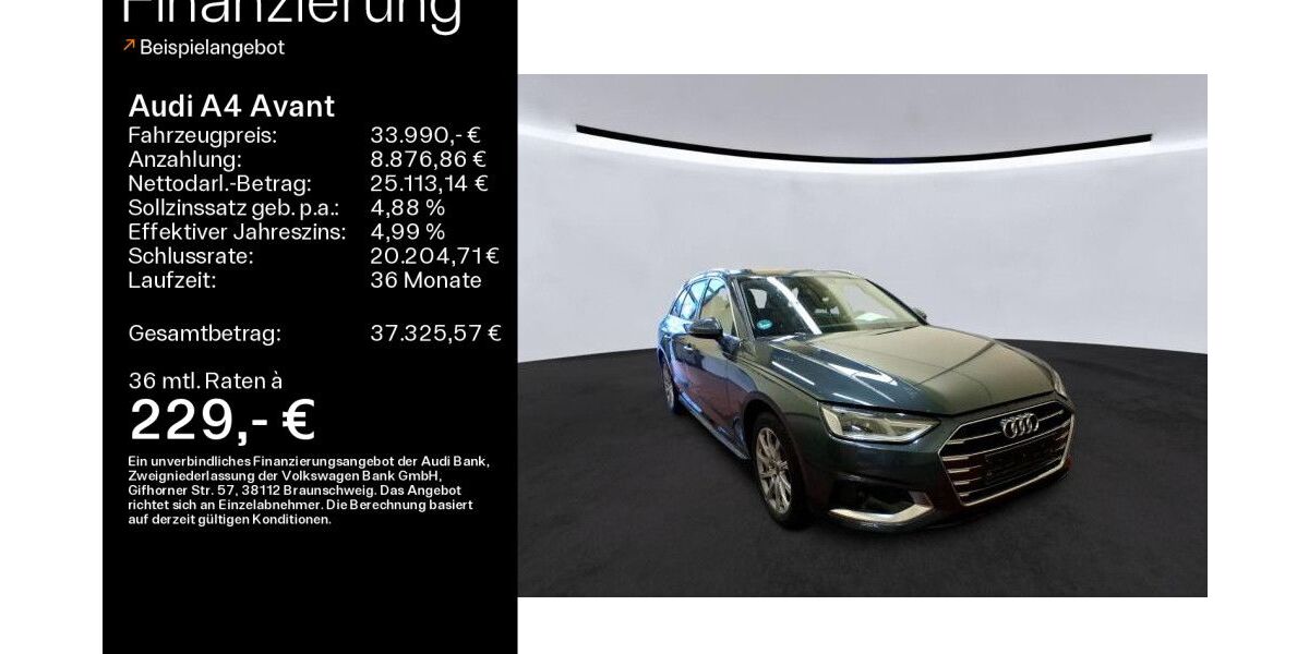 Audi A4 33.528 km 32.780 &euro; Sand am Main 97522