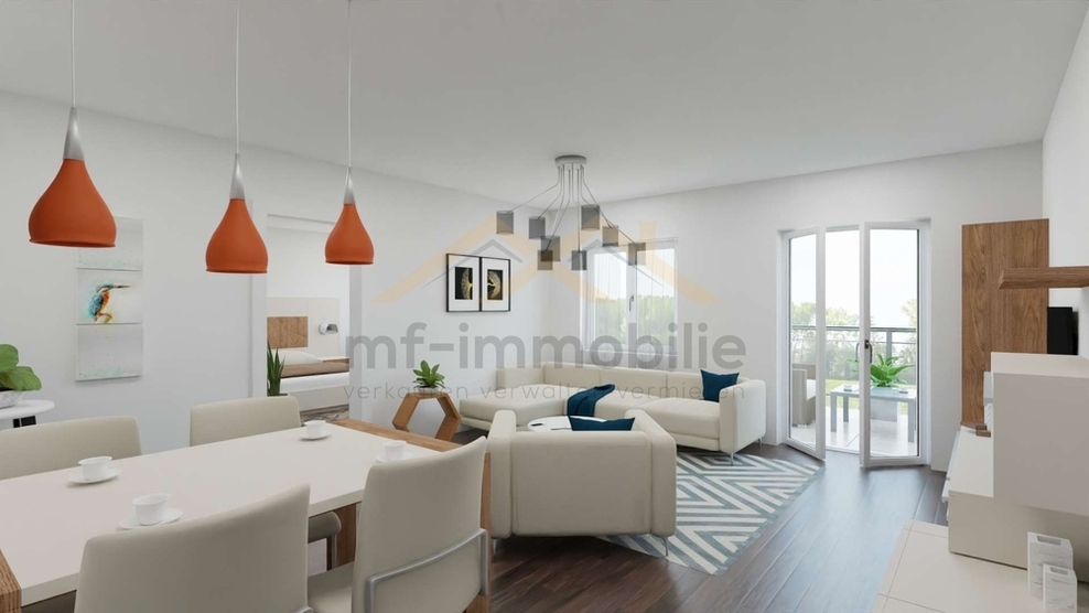 elegante 3-Zimmer Wohnung in Mariental 90 m² mit Tageslicht-Bad 3 zimmer