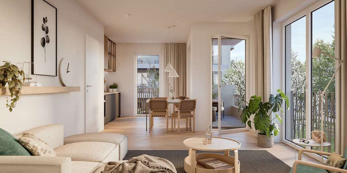 Etagenwohnung Oberschleißheim - 3 Zimmer, 78 m&sup2;, 1.520&euro; | Angebot:26686056