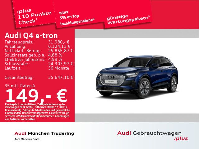 Audi Q4 e-tron 65.181 km 31.980 &euro; München 81825