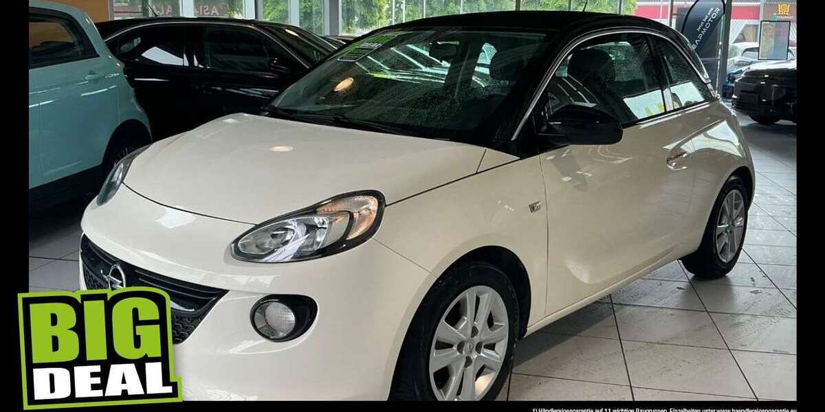 Opel Adam 95.029 km 8.390 &euro; Mindelheim 87719
