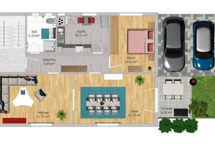 Wohnung Sigmaringen - 3.5 Zimmer, 90 m&sup2;, 950&euro; | Angebot:26336495