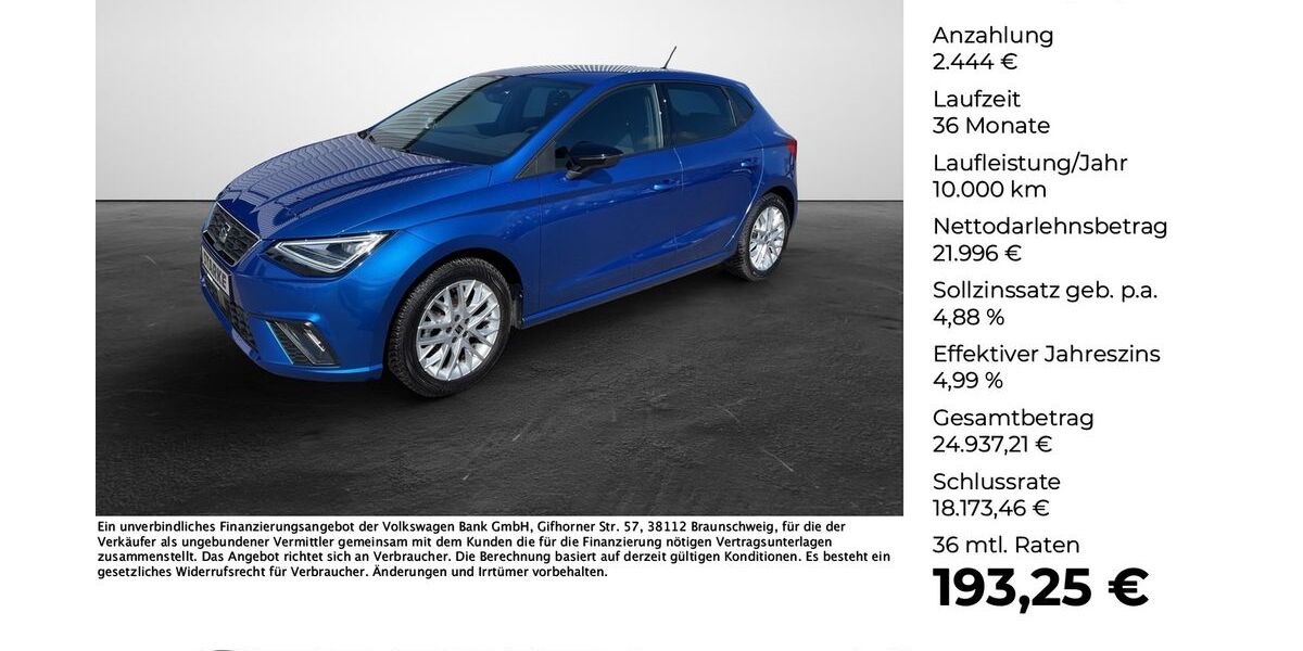 Seat Ibiza 8.809 km 23.880 &euro; Vechta 49377