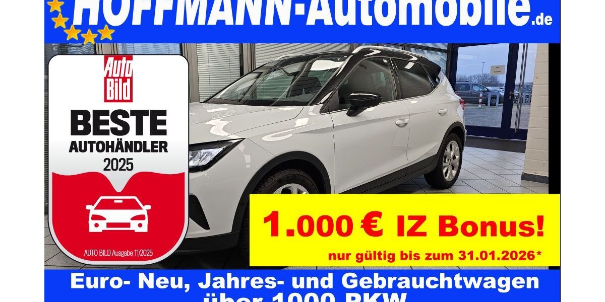 Seat Arona 21.965 km 19.800 &euro; Wolfsburg-Heiligendorf 38444