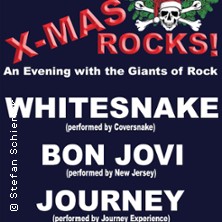 X-MAS Rocks! 2025 - Coversnake + New Jersey + Journey Experience 30.12.2025 7er Club Mannheim