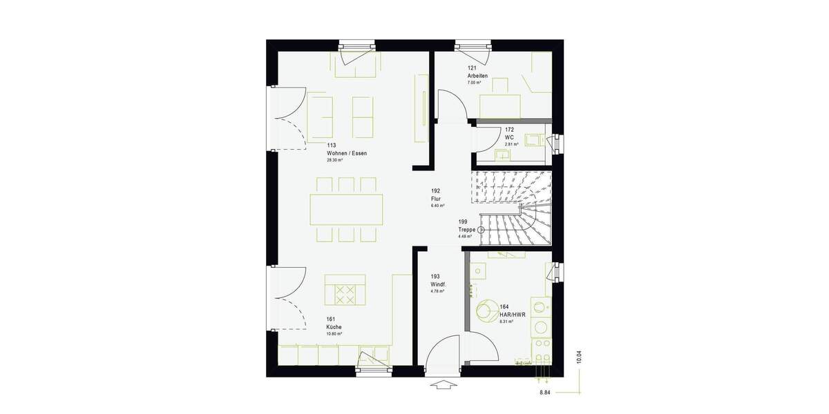 Einfamilienhaus Steinhöfel - 5 Zimmer, 145 m&sup2;, 309.900&euro; | Angebot:24914845