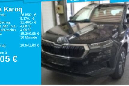 Skoda Karoq 30.878 km 25.550 &euro; Frankfurt 60326