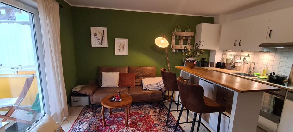 befristete 1,5 Zimmer Wohnung mit Balkon zur Zwischenmiete 1 zimmer