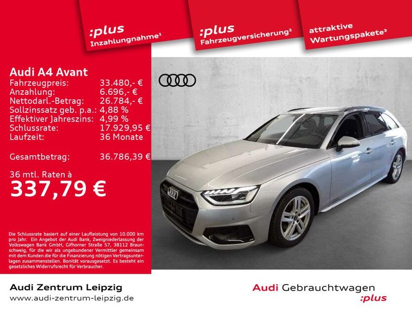 Audi A4 48.563 km 32.990 € Leipzig 04277