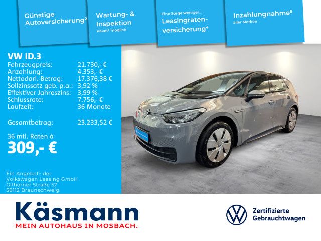 VW ID.3 43.788 km 21.730 € Mosbach 74821