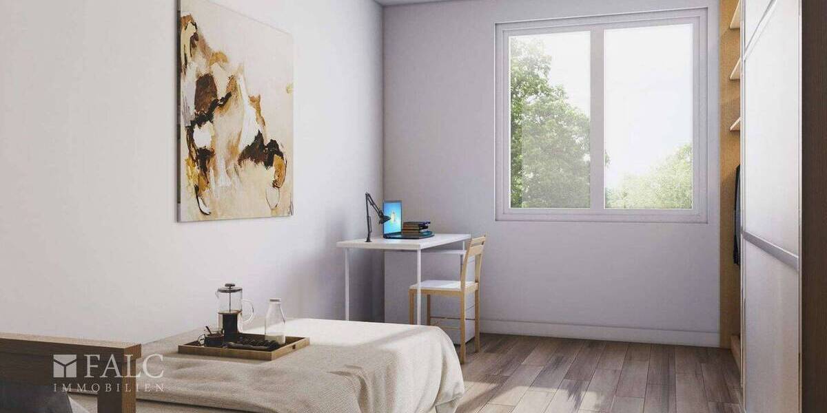 Etagenwohnung Wiesloch Baiertal - 2 Zimmer, 57 m&sup2;, 325.000&euro; | Angebot:26065334