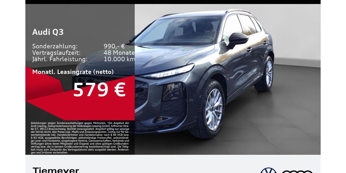 Audi Q3 7.300 km 49.490 &euro; Gelsenkirchen 45894