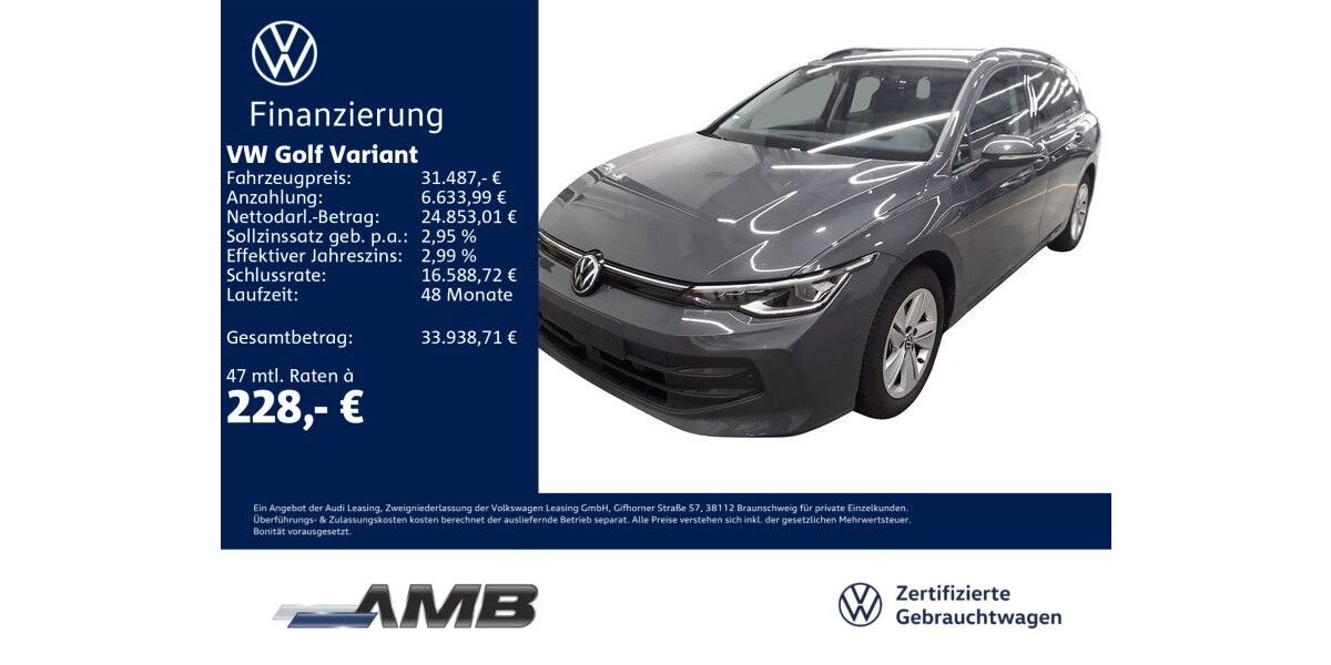 VW Golf 12.230 km 30.870 &euro; Borna 04552