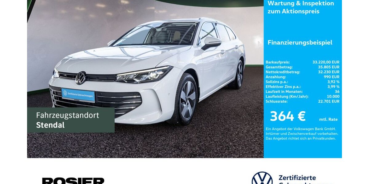 VW Passat 37.313 km 33.215 &euro; Stendal 39576
