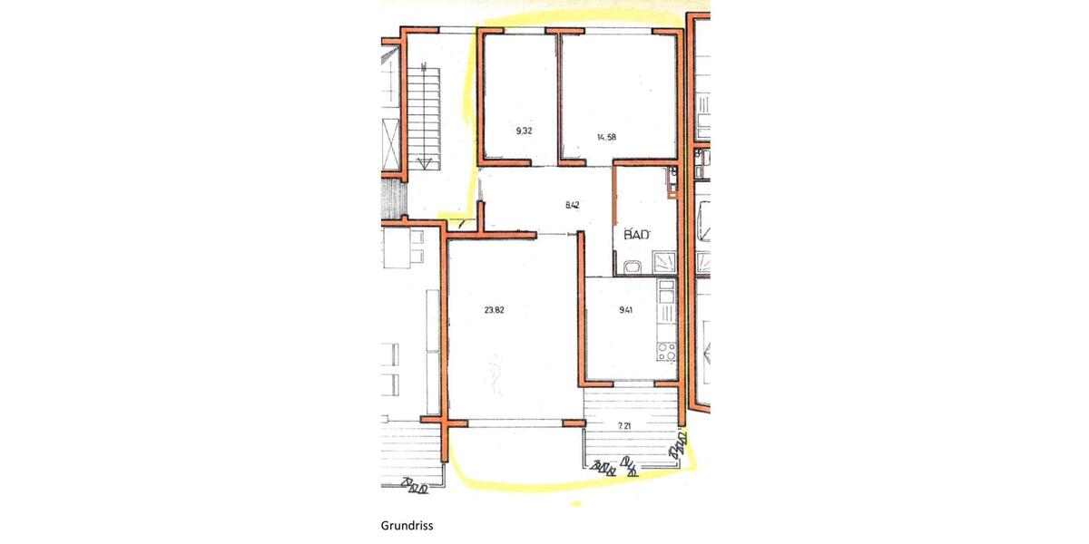 Dachgeschoßwohnung Heilbronn Kernstadt - 3 Zimmer, 74 m&sup2;, 925&euro; | Angebot:25992071