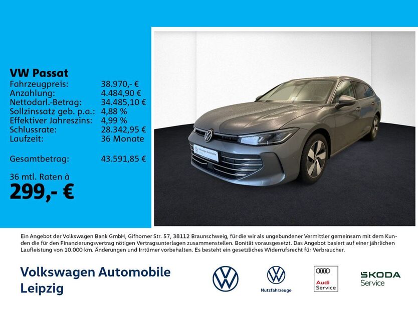 VW Passat Variant 12.461 km 38.970 € Leipzig 04277