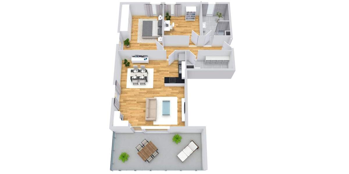 Etagenwohnung Ilsede Ölsburg - 3 Zimmer, 97 m&sup2;, 366.900&euro; | Angebot:25426054