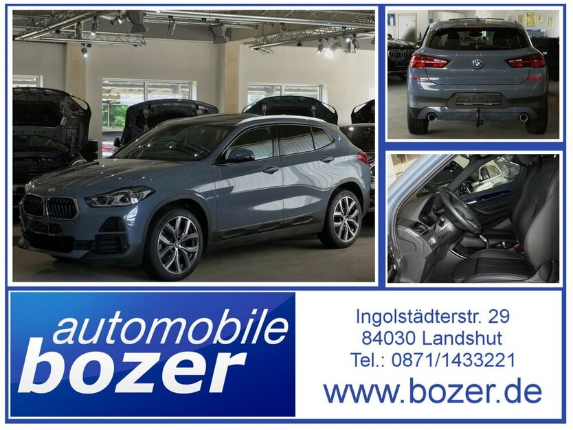 BMW X2 20d xDr HUD,Dach,AHK,Kamera,Leder NP 68.510 12.998 km 36.990 € Landshut 84030