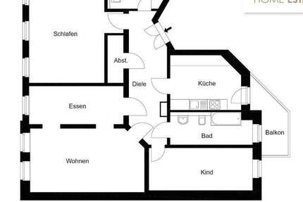 Wohnung Leipzig Zentrum-Ost - 4 Zimmer, 116 m&sup2;, 455.000&euro; | Angebot:26308533