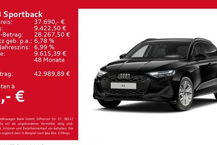 Audi A3 7.335 km 37.690 &euro; Melle 49324