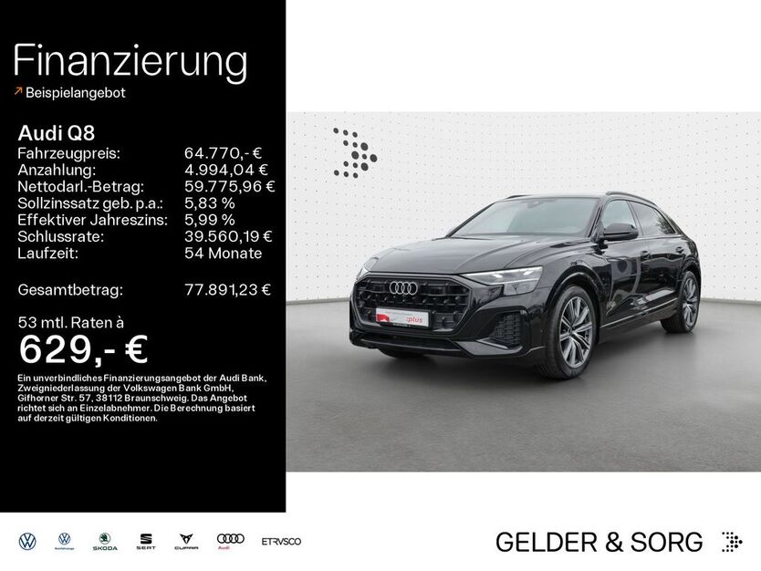 Audi Q8 27.945 km 63.770 € Ebern 96106