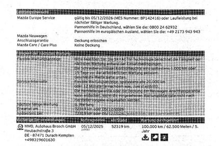 Mazda 3 55.000 km 17.410 &euro; Wiesbaden 65199