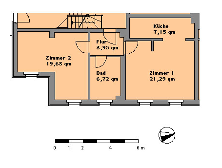 Ankommen, durchatmen, wohlfühlen: 2 Zimmer mit Garten, cleverem Schnitt und viel Tageslicht. 2 zimmer