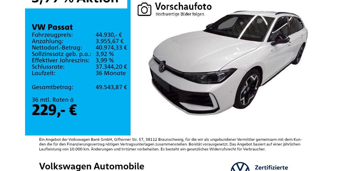 VW Passat 7.844 km 44.930 &euro; Leipzig 04178