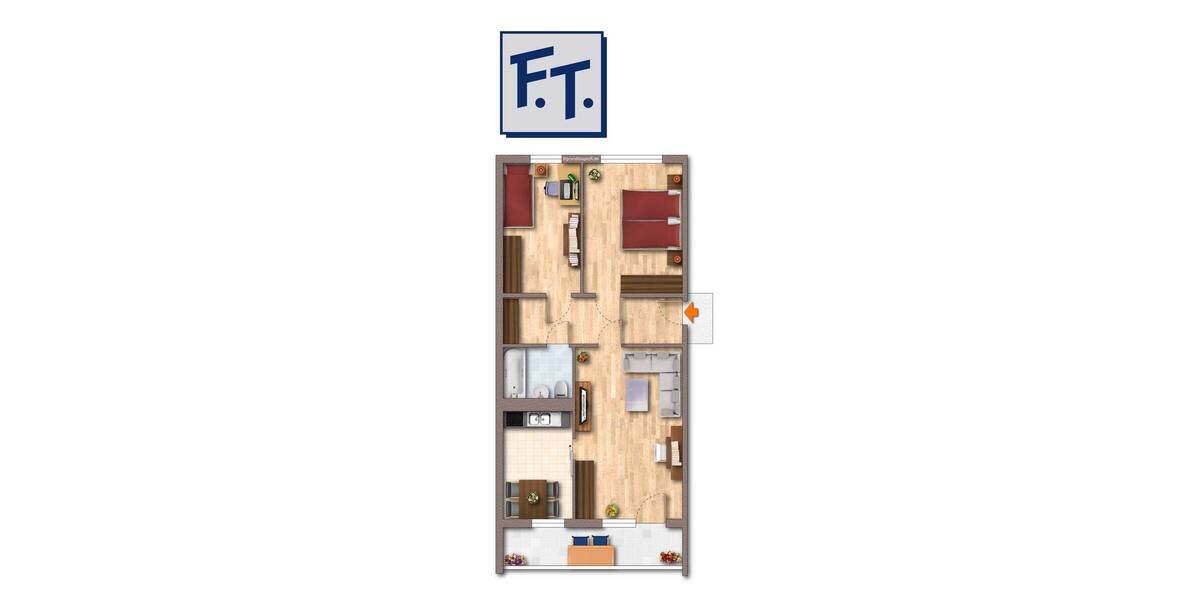 Etagenwohnung Cunewalde Weigsdorf-Köblitz - 3 Zimmer, 70 m&sup2;, 315&euro; | Angebot:25681081