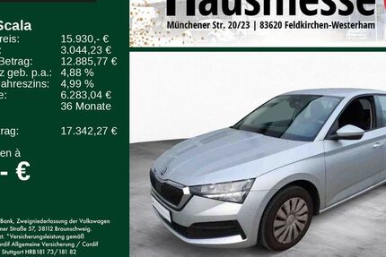 Skoda Scala 46.800 km 15.930 &euro; Feldkirchen/Westerham 83620