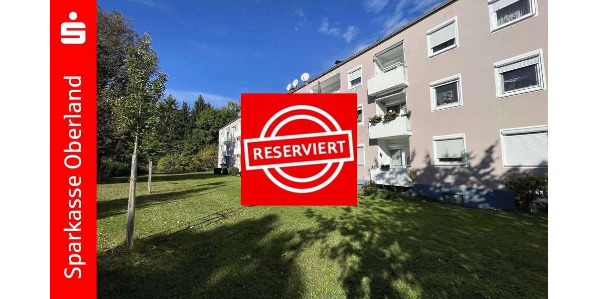 Etagenwohnung Schongau - 3 Zimmer, 66 m&sup2;, 165.000&euro; | Angebot:25204124