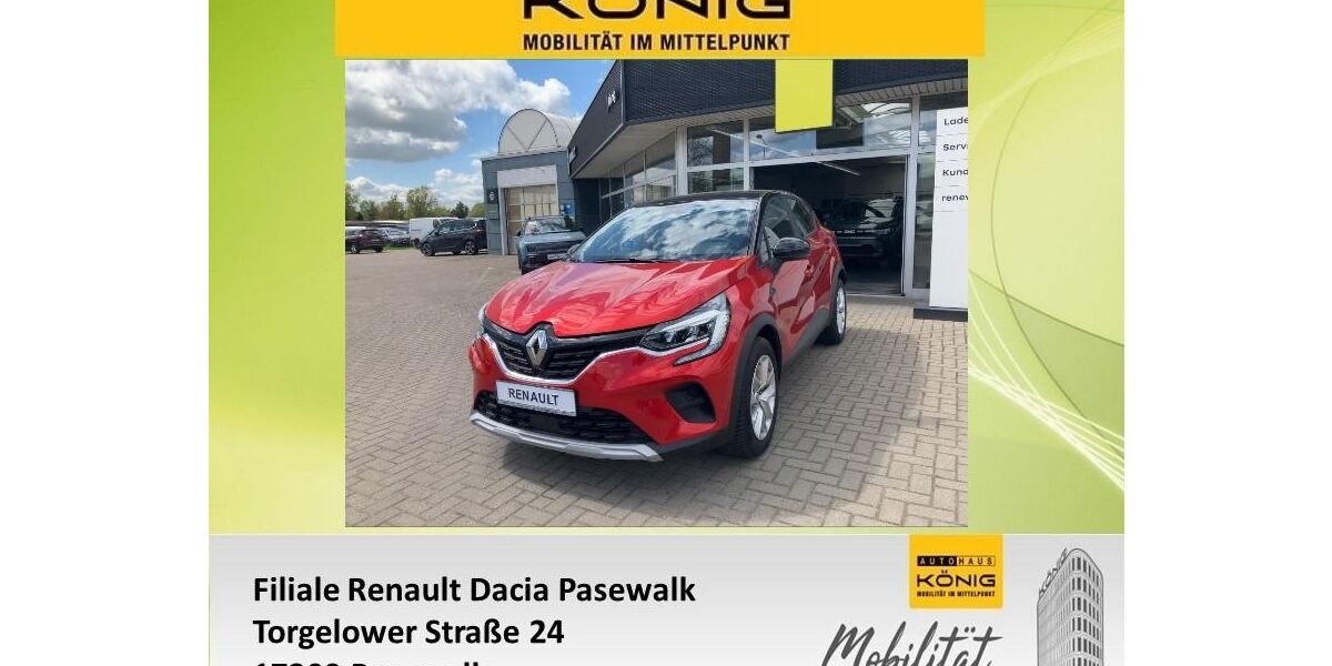 Renault Captur 25.673 km 18.497 &euro; Pasewalk 17309