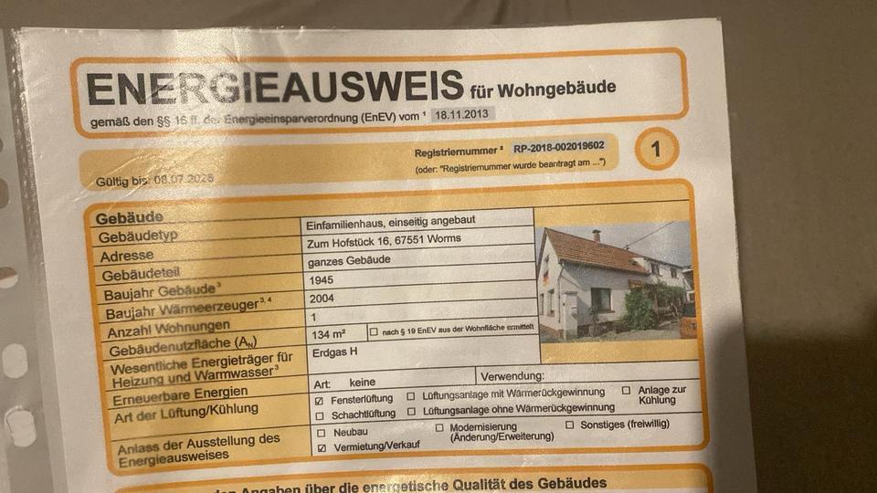 Einfamilienhaus Worms Vororte Südwest - 5 Zimmer, 112 m&sup2;, 239.000&euro; | Angebot:25517733