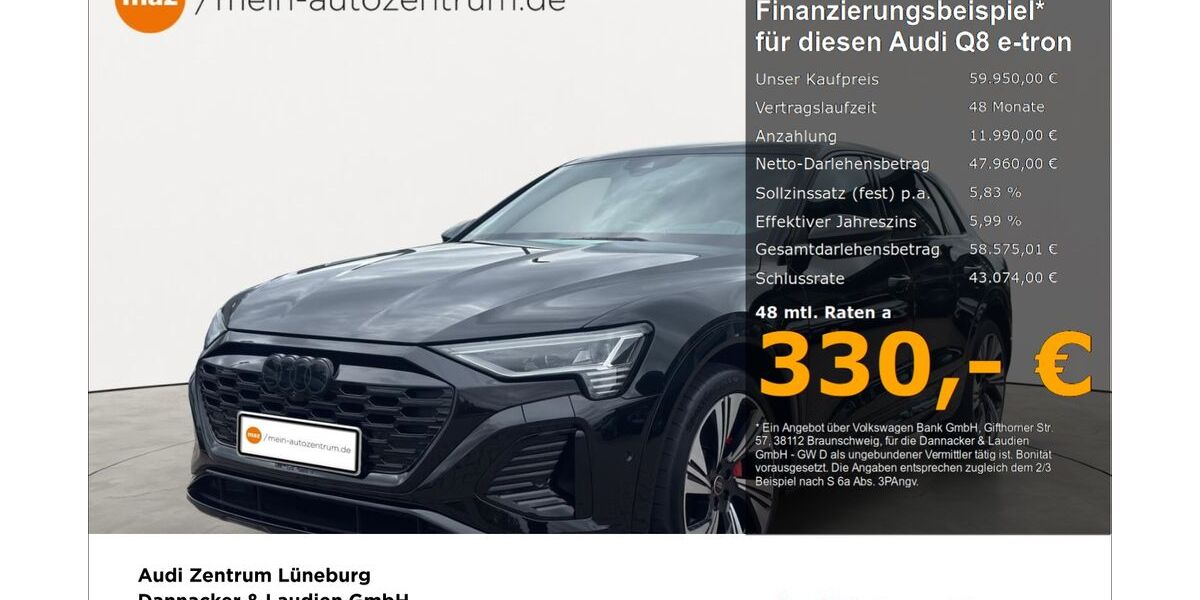 Audi Q8 e-tron 19.074 km 59.950 &euro; Lüneburg 21337