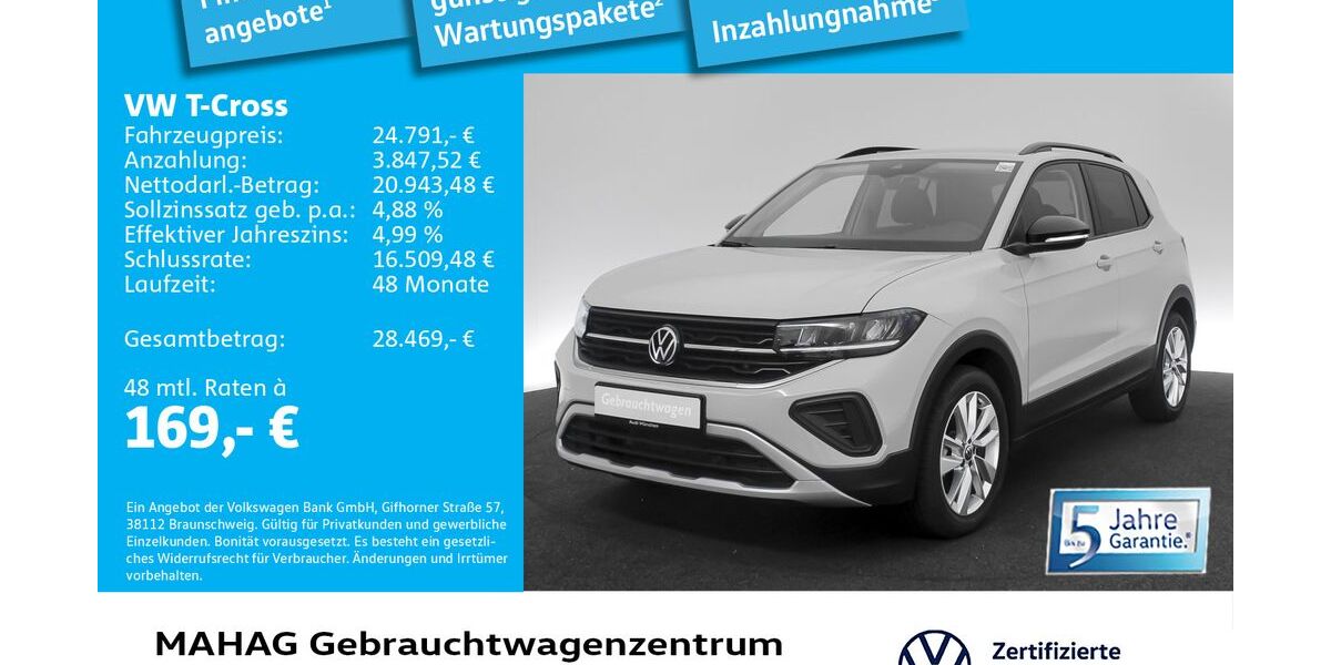 VW T-Cross 3.325 km 23.892 &euro; München 80935