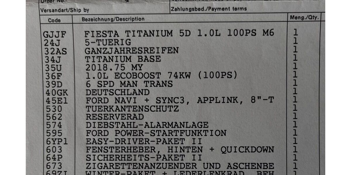 Ford Fiesta 18.400 km 11.800 &euro; Kerpen 50170