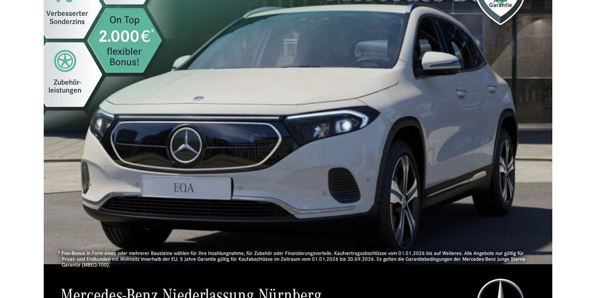 Mercedes-Benz EQA 12.595 km 34.490 &euro; Erlangen 91056